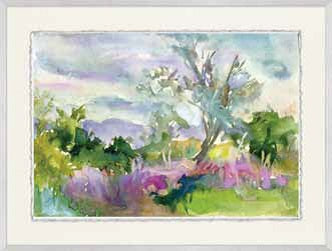  Painterly View III 42W x 32H 7