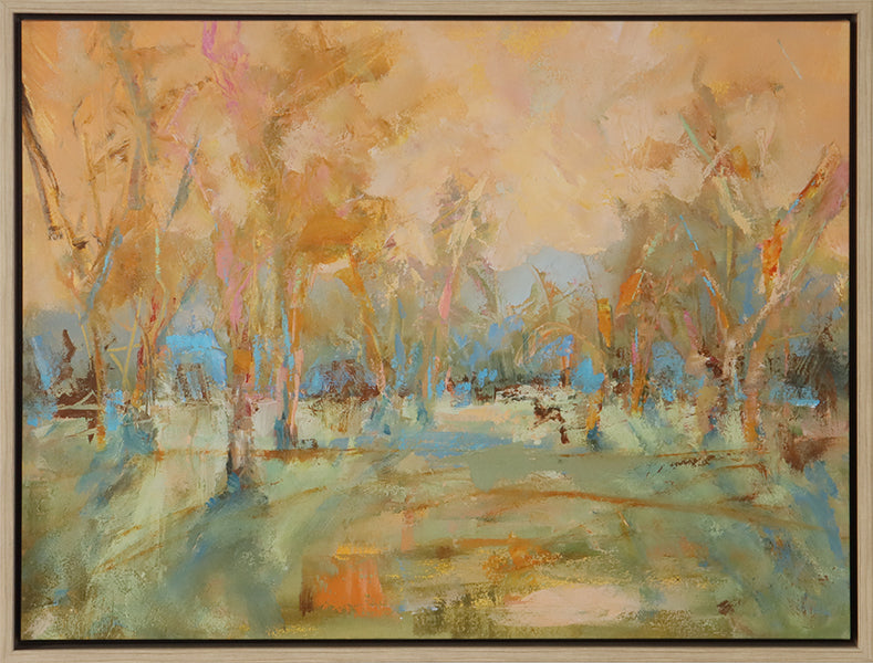 Afternoon Light Calling 41.75 W X 31.75 H-Cleared