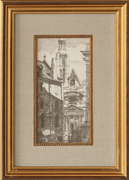 Etched in History 2  13W X 18H