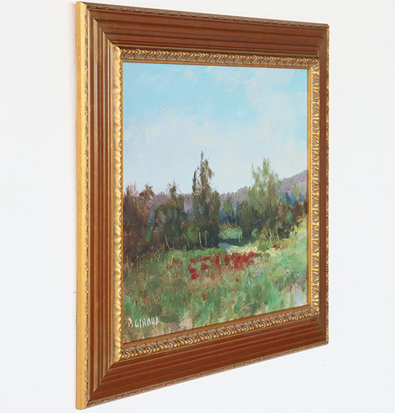 Field of Red Poppies 2  32W x 26H