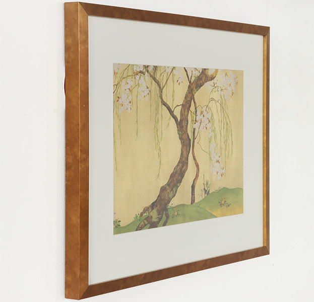 Cherry and Maple Tree 34W x 27H