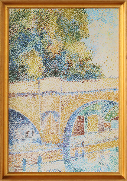 Pointillism 27.25W x 29.25H
