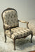 LC24P Louis XVI Style Bergere Chair with Paisley Upholstery 1 6