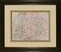 Sepia Map of New York 7