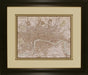 Sepia Map of London 7