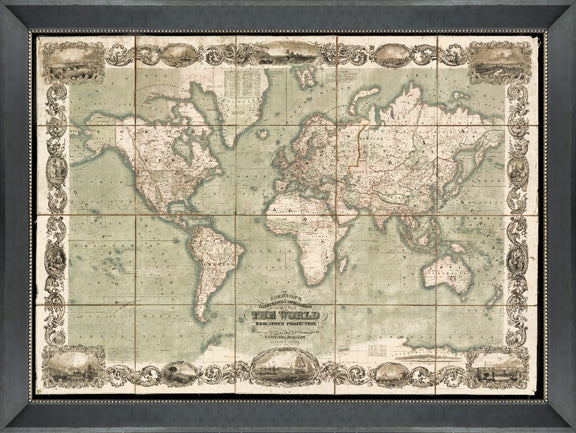 Oversized World Map 7
