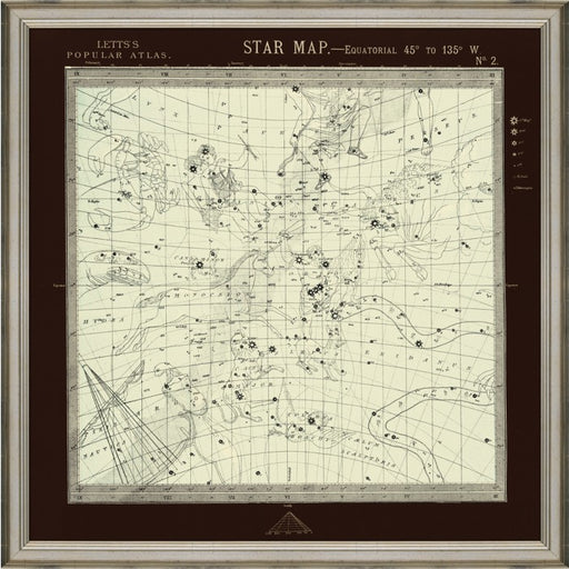 Star Map 3 22 5 x 22 5 1