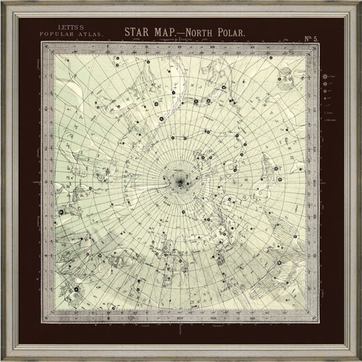 Star Map 6 22 5 x 22 5 1
