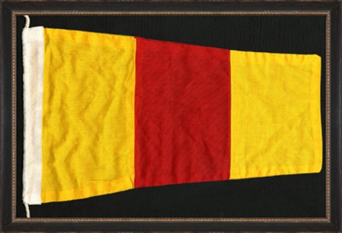 Nautical Flag 0 22 5 x 15 5 1