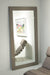 Rectangular Grey Lacquer Mirror 9