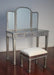 Mirrored Vanity with Tri Mirror 8