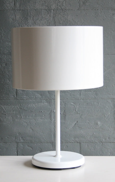 Modern White Enamel Table Lamp 7