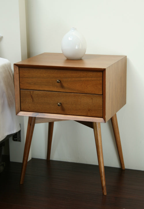 Acacia Mid Century Nightstand 1