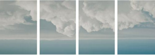 Four Panel Sky II set of 4 30W x 21 5H 7