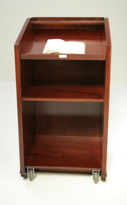 Traditional Lectern in Mahogany back 8