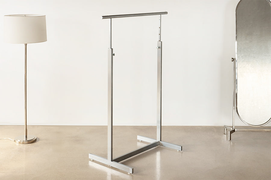 Adjustable Aluminum Hanging Rack — Bridge Furniture & Props NY