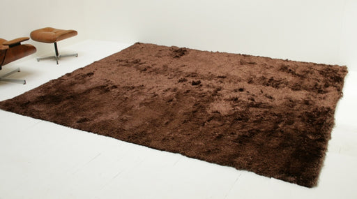 8 x 10 Mitchell Gold Power Shag Aubergine Rug 9