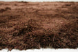 8 x 10 Mitchell Gold Power Shag Aubergine Rug detail 9