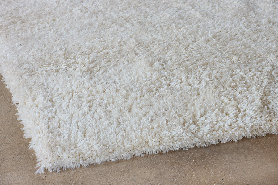 9'-3" X 13' Ivory Kayla Shag Rug