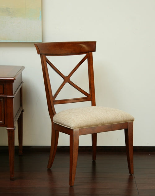 European Legacy Side Chair in Macadamia 1