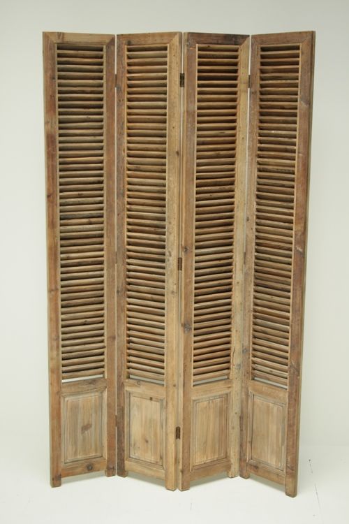 Reclaimed Bleached Pine Screen 8