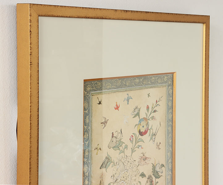Animals of India 25.5W x 31.5H