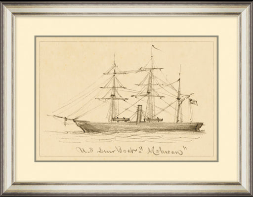US Steam Boat 22 x 17 1