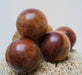 Set of 6 6Wood Balls 7