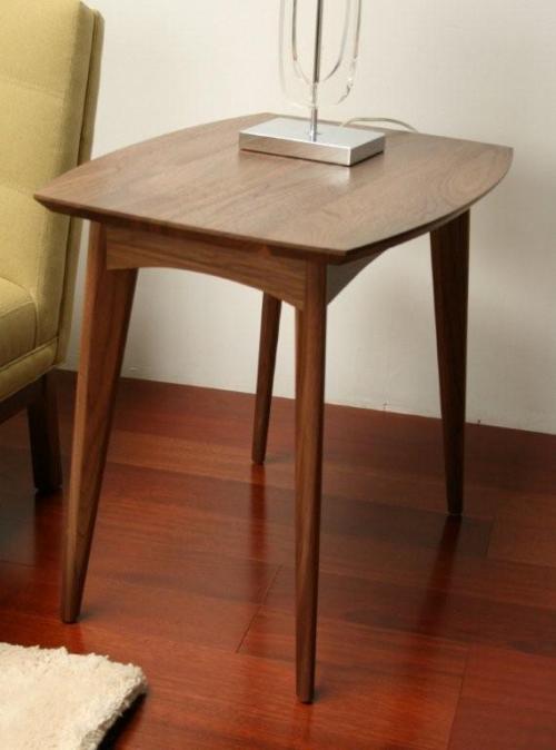 Simple Walnut End Table 9
