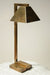 Desk Lamp with Vintage Brass Metal Square Shade 7