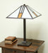 Tiffany Style Mission Table Lamp 4