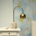 Brass and Marble Adjustable Desk Lamp 10