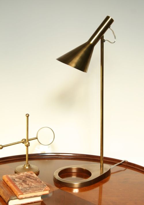 Vintage Brass Task Lamp 1