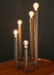 Rusty Iron Finish 5L Table Torchiere 1