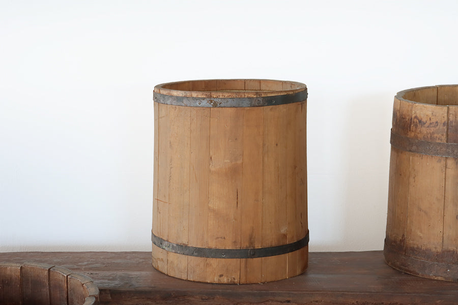 Medium Antique Open Churn