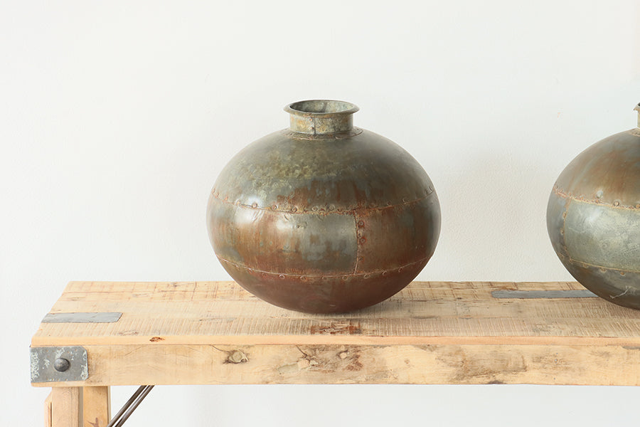 Large Antique Indian Water Pot