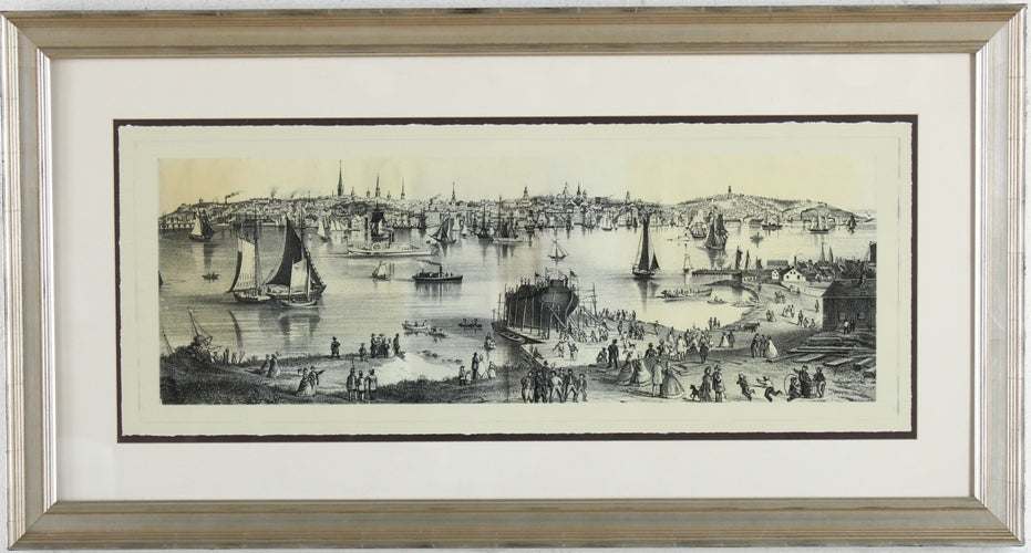 Grande Harbor Scene 44.5W x 24H