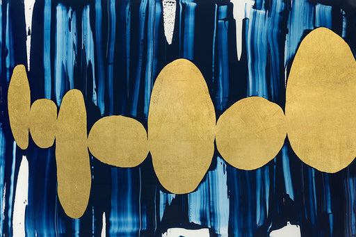 ABST1113 - Gilded Pebbles