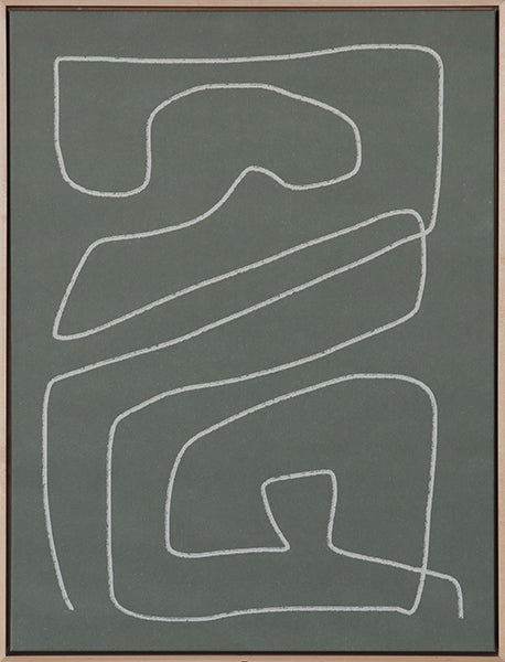 Line Abstract (Set of 2) 80W x 30H