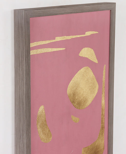 Blush Gilt Composition 3 19.5W x 27.5H