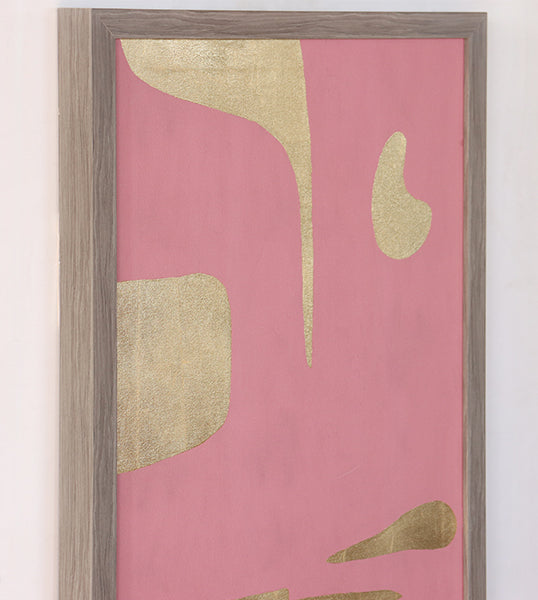 Blush Gilt Composition 6  19.5W  x 27.5H