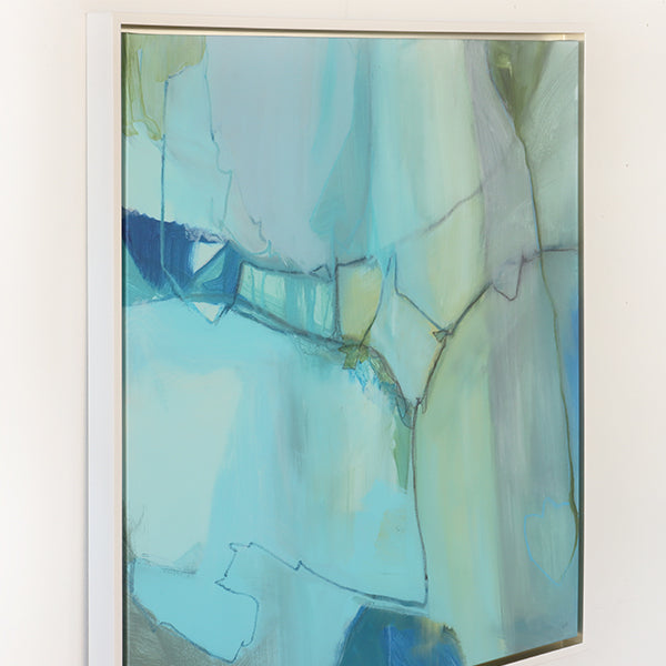 Waterfall XI 41.75W x 41.75H - Cleared Art