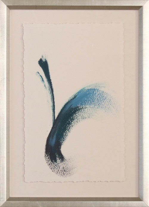 ABST635 - Blue Stroke II 18W x 25H