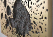 ABST796 Square Ink Splotch Panel 37W x 37H