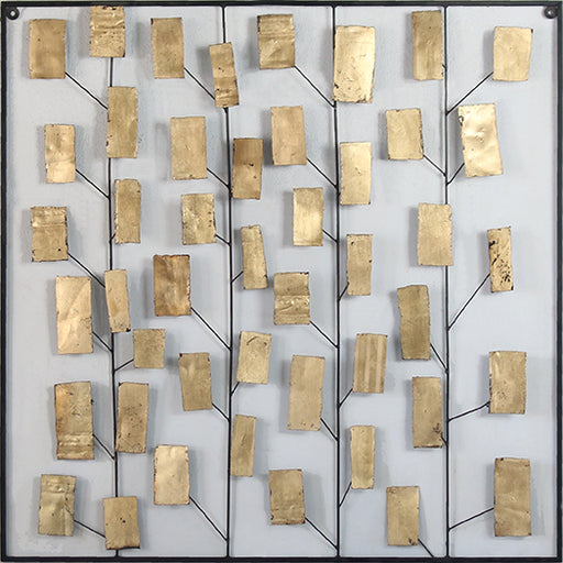 ABST800 Iron Tree Wall Sculpture 48W x 48H