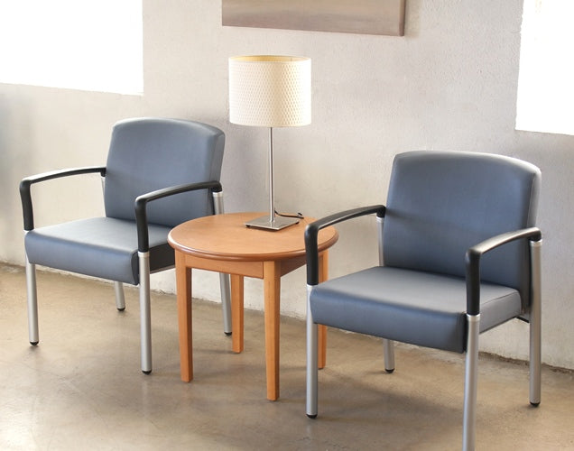 ET375 Round End Table in Candlelight Finish