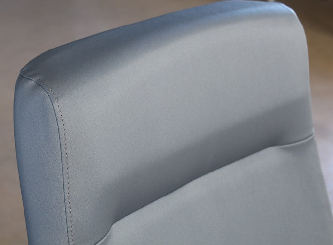 AC157 Gray Upholstered High Back Patient Chair