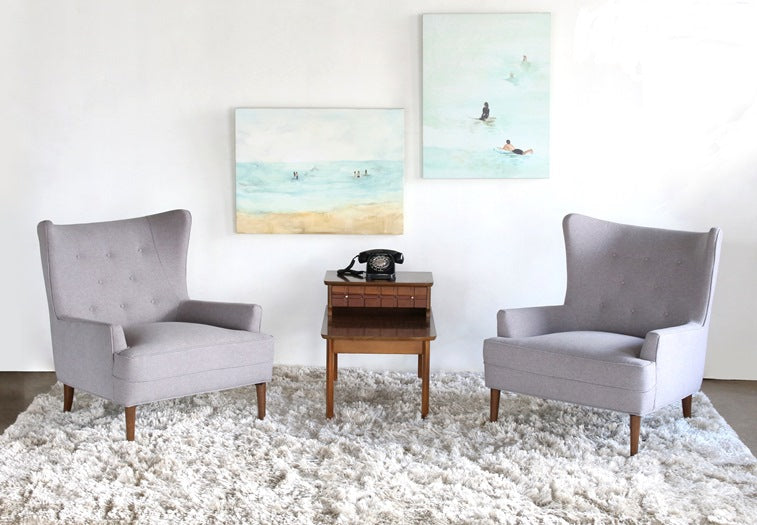 AC188 Clermont Chair in Light Gray