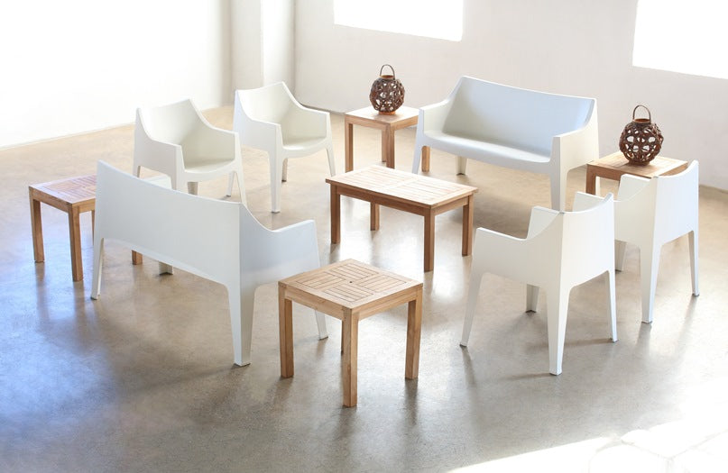ET373 Natural Teak End Table