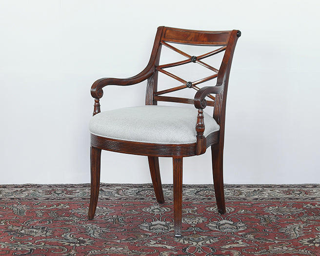 Regency Arm Chair — Bridge Furniture & Props NY